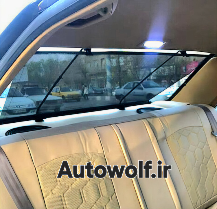 پرده عقب کشویی دو میل ELX